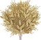 Sprays Cedar Picks Gold Glittered Christmas Tree Ornaments Floral Stems for Gold Christmas Tree Wreaths Swag Centerpieces Holiday Seasonal Wedding Decorations